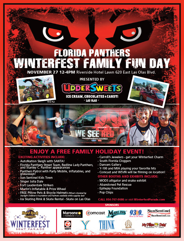 Florida Panthers Winterfest Family Fun Day - Presented by UdderSweets